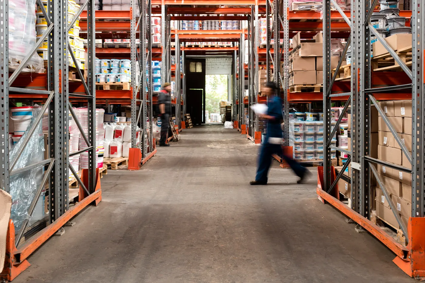 Inside the MBL Fulfilment warehouse